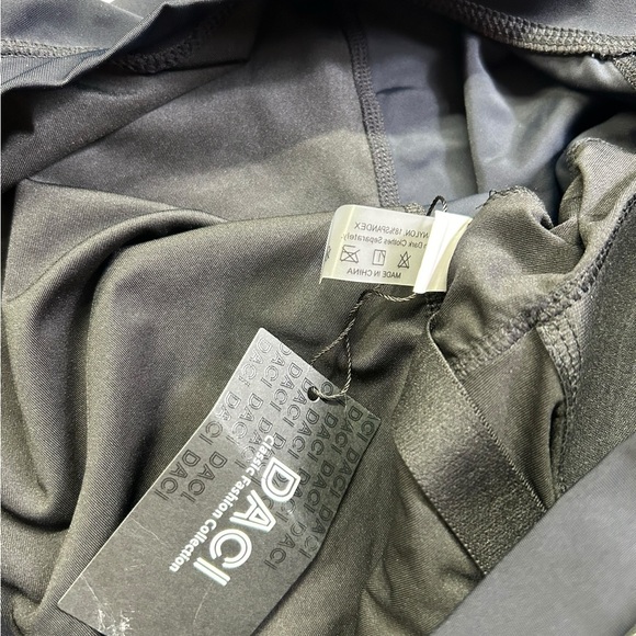 DACI retro cross front tummy control full bottom coverage one piece swimsuit NWT - Picture 8 of 9